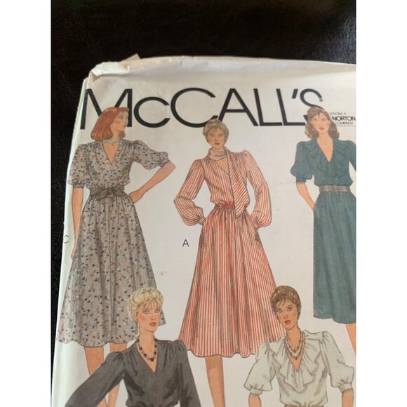 McCall's Misses Dress Sewing Pattern Sz 12 8295 - Uncut - Picture 4 of 10